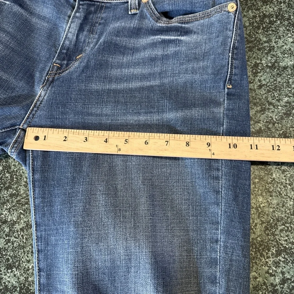 Levis 529 Curvy Bootcut Jeans Womens 10 30/32 Blue Light‎ Wash Stretch Y2K